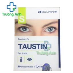Taustin 4% 0.4ml - Dung dịch nhỏ mắt điều trị khô mắt hiệu quả