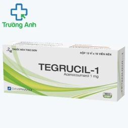 TEGRUCIL-1 Davipharm - Thuốc chống đông máu hiệu quả