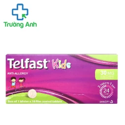 Telfast Kids 30mg Sanofi - Thuốc điều trị viêm mũi dị ứng