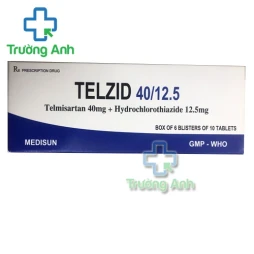 Telzid 40/12,5 - Thuốc điều trị tăng huyết áp của Medisun