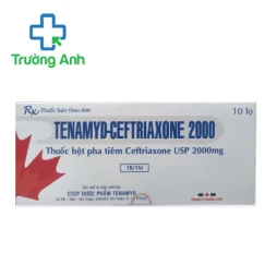 Ceftriaxone 1000 Tenamyd - Thuốc điều trị nhiễm khuẩn hiệu quả