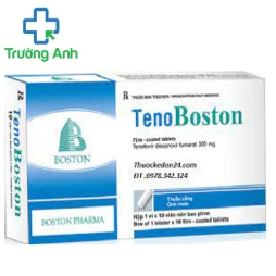 TenoBoston - Thuốc điều trị nhiễm virus HIV, viêm gan siêu vi B của Boston Pharm