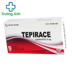 Tepirace - Thuốc điều trị tăng huyết áp hiệu quả của Davipharm