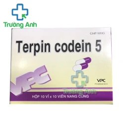 Terpin Codein 5 Cửu Long - Thuốc điều trị ho, long đờm hiệu quả