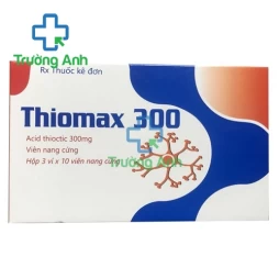 Thiomax 300 - Thuốc điều trị viêm đa dây thần kinh hiệu quả