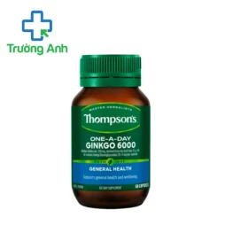 Thompson’s One A Day Ginkgo 6000mg - Viên uống tăng cường trí nhớ hiệu quả