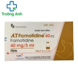 A.T Famotidine 40 inj - Thuốc điều trị viêm loét dạ dày tá tràng hiệu quả