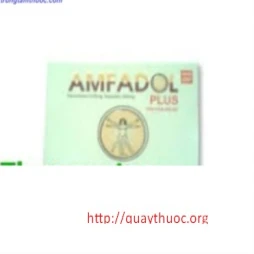 Amfadol plus - Thuốc giảm đau xương khớp hiệu quả