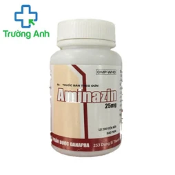 Aminazin 25mg Danapha (lọ 200 viên) - Thuốc điều trị rối loạn tâm thần hiệu quả