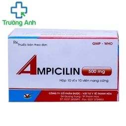 Ampicilin 500mg Thephaco - Thuốc điều trị nhiễm khuẩn hiệu quả