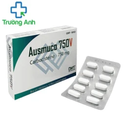 Ausmuco 750V - Thuốc điều trị rối loạn tiết dịch hô hấp của Hataphar
