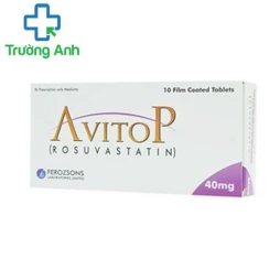 Avitop 10mg - Thuốc điều trị tăng cholesterol hiệu quả của Ferozson