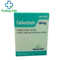 Carbocistein 100mg - Thuốc điều trị viêm phế quản của Imexpharm