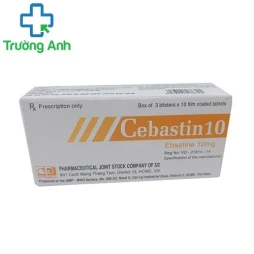 Cebastin 10 - Thuốc điều trị viêm mũi dị ứng hiệu quả của F.T.PHARMA