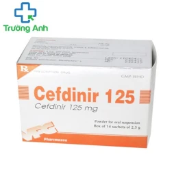 Cefdinir 125 VPC - Thuốc điều trị nhiễm khuẩn hiệu quả
