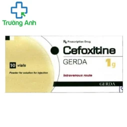 Cefoxitine Gerda 2G - Thuốc điều trị nhiễm khuẩn hiệu quả