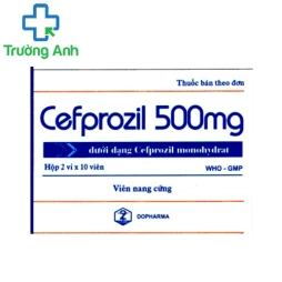 Cefprozil 500mg (viên nang) - Thuốc điều trị nhiễm khuẩn hiệu quả của Dopharma
