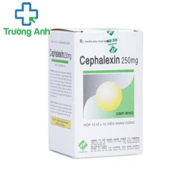 Cephalexin 250mg Vidipha (viên) - Thuốc điều trị nhiễm khuẩn hiệu quả