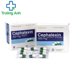 Cephalexin 500mg Vidipha - Thuốc điều trị nhiễm khuẩn nặng hiệu quả 