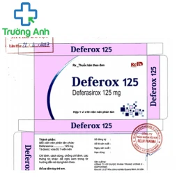 Deferox 125 - Thuốc điều trị quá tải sắt mạn tính của Dopharma