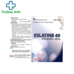  Eslatinb 40 - Thuốc điều trị tăng cholesterol của Medisun