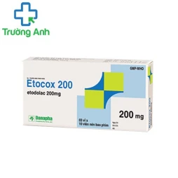 Etocox 200 Danapha - Thuốc điều trị viêm xương khớp hiệu quả 