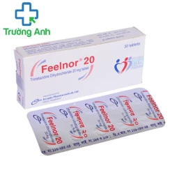 Feelnor 20mg - Thuốc điều trị đau thắt ngực hiệu quả của Incepta