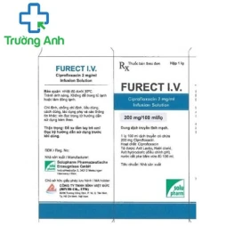Furect I.V 400mg/200ml - Thuốc điều trị nhiễm khuẩn hiệu quả của Đức