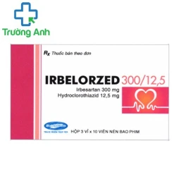 Irbelorzed 300/12.5 - Thuốc điều trị tăng huyết áp hiệu quả của SAVIPHARRM J.S.C