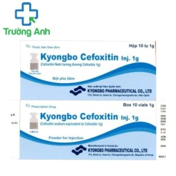 Kyongbo Cefmetazole Inj. 1g - Thuốc điều trị nhiễm khuẩn hiệu quả của Hàn Quốc