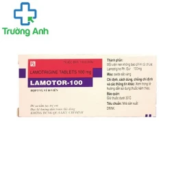 Lamotor-100 - Thuốc điều trị động kinh cục bộ ở người lớn của Ấn Độ