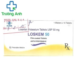 Loskem 50 - Thuốc điều trị cao huyết áp hiệu quả
