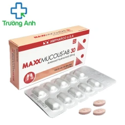 Maxxmucous-AB 30 - Thuốc làm tiêu chất nhầy đường hô hấp của Ampharco