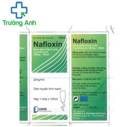Nafloxin solution for infusion 200mg/100ml - Thuốc điều trị nhiễm khuẩn của Cooper