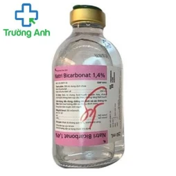 Natri bicarbonat Kabi 1.4% 250ml - Thuốc điều trị nhiễm acid nặng