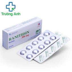 Ranitidin 300mg Domesco - Thuốc điều trị viêm loét dạ dày, tá tràng hiệu quả