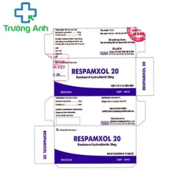 Respamxol 20 - Thuốc điều trị viêm phế quản hiệu quả của Medisun