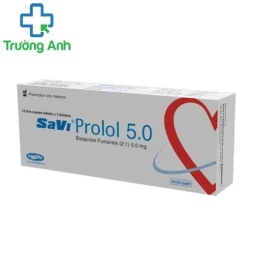 SaVi Prolol 5 - Thuốc điều trị các bệnh tim mạch hiệu quả