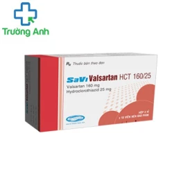 SaVi Valsartan HCT 160/25 - Thuốc điều trị tăng huyết áp của SAVIPHARM