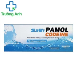 SaviPamol codeine - Thuốc giảm đau nhức từ nhẹ đến vừa hiệu quả