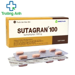Sutagran 100 - Thuốc điều trị đau nửa đầu không báo trước hiệu quả