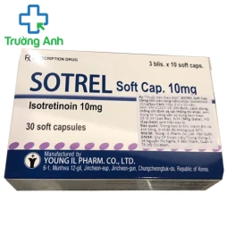 Sotrel 10mg - Thuốc trị mụn hiệu quả của Young IL Pharm Hàn Quốc