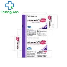 UmenoHCT 20/25 - Thuốc điều trị tăng huyết áp của Savipharm