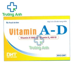 Vitamin A-D 5000/400IU Hataphar - Giúp bổ sung vitamin A, D hiệu quả