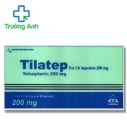 Tilatep for I.V. Injection 200mg - Thuốc điều trị nhiễm khuẩn hiệu quả của Đài Loan