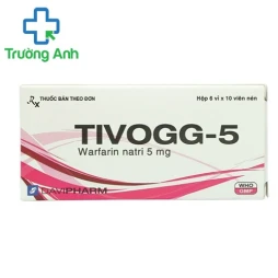 Tivogg-5 - Thuốc điều trị huyết khối tĩnh mạch của Davipharm