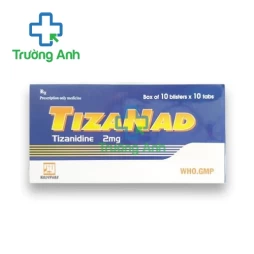 Tizanad 4 mg - Thuốc điều trị các cơn đau co cứng cơ hiệu quả