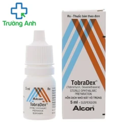 TobraDex nước 5ml - Thuốc nhỏ mắt của Bỉ