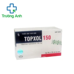 Topxol 150 - Thuốc điều trị co cứng sau đột quỵ  hiệu quả của Glomed