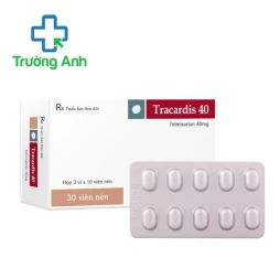 Tracardis 40 TV Pharm - Thuốc điều trị tăng huyết áp hiệu quả